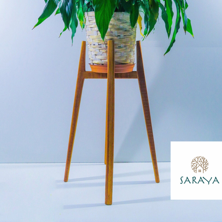 Support Plantes en bois ATLAS