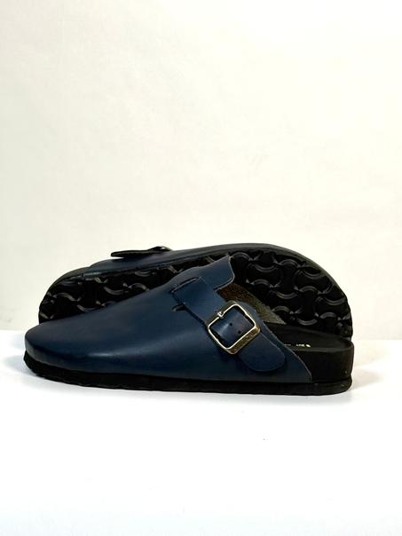 Bleu-marine cuir somila mghalfa