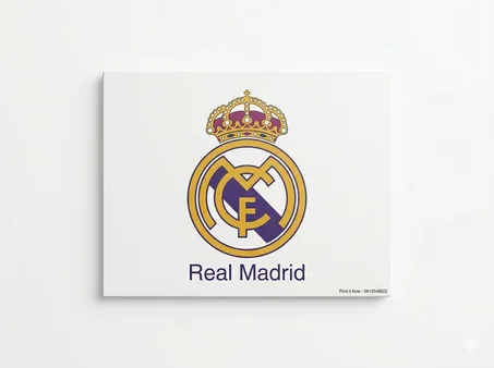 بانوه ريال مدريد – Panneau Real Madrid | 40×30 سم – Sans cadre