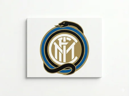 بانوه إنتر ميلان – Panneau Inter Milan | 40×30 سم – Sans cadre
