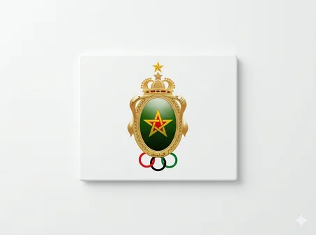 بانوه الجيش الملكي – Panneau FAR Rabat | 40×30 سم