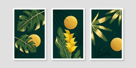 مجموعة تجريدية – نموذج [3] – 3 لوحات – 40×30 سم – خشب MDF – 149 درهم Ensemble Abstrait – Modèle [numéro] – 3 panneaux – 40×30 cm – MDF – 149 DH