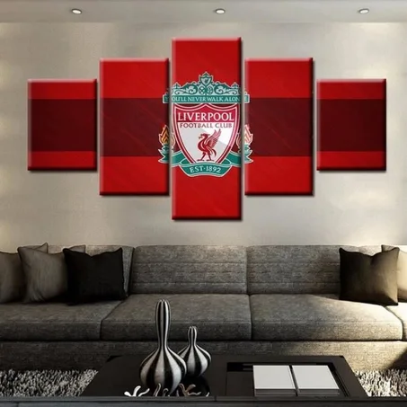 لوحة ليفربول – 5 قطع – 120×80 سم – خشب MDF – 299 درهم Panneau Liverpool – 5 pièces – 120×80 cm – MDF – 299 DH