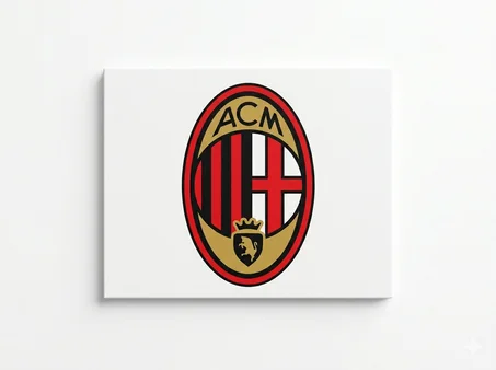 بانوه إيه سي ميلان – Panneau AC Milan | 40×30 سم – Sans cadre