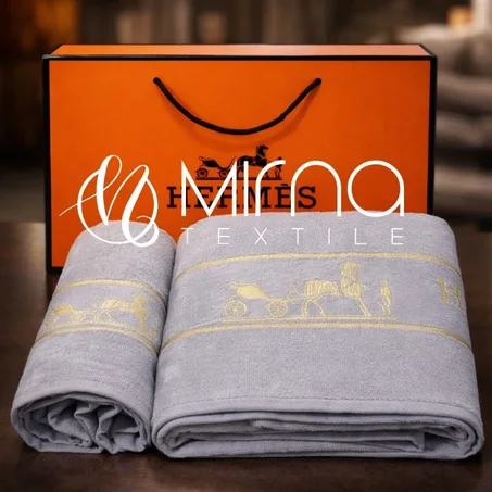 Serviette Gris