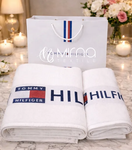 Serviette Blanc