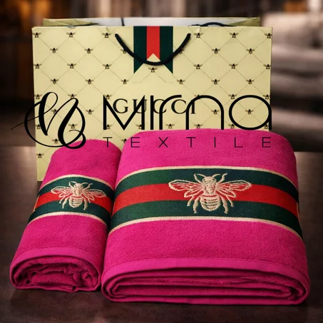 Serviette Rose fuchsia