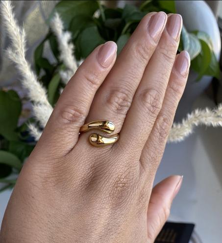 Bague croix ajustable en Acier inoxydable