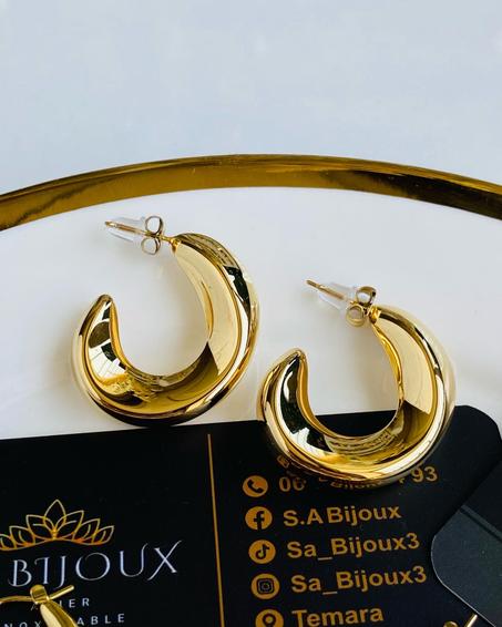 Boucle Créole en Acier inoxydable