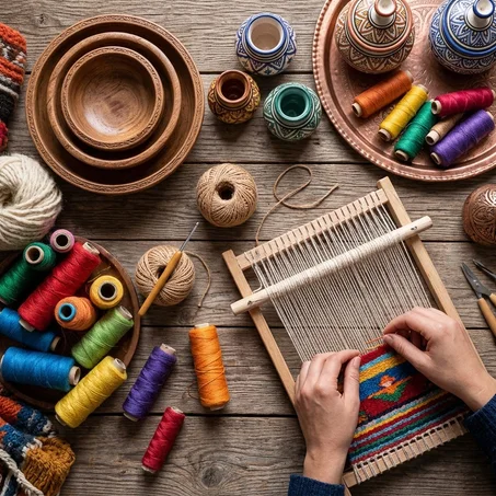 الصناعة التقليدية 🧵