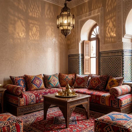 الديكور المغربي 🏠