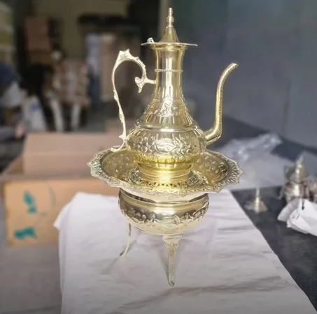 طاس نحاس حر ستيل خليجي