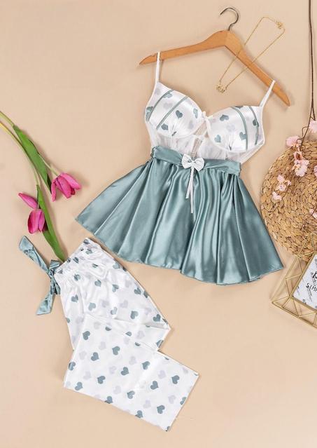 شوميز دو نوي 2 بياس بالسروال