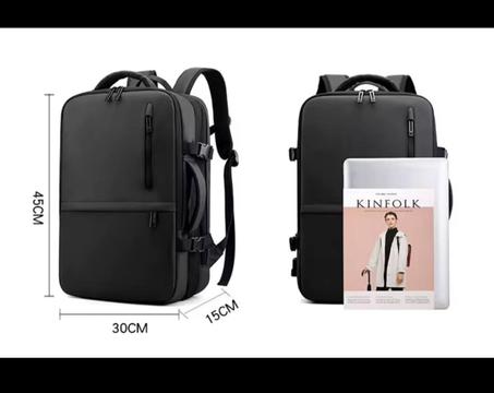 حقيبة سفر قابلة للتوسيع للرجال