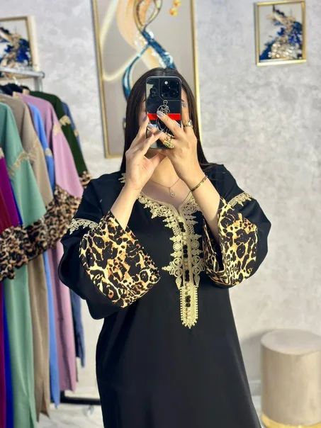 قفطان كلوش بالنمر