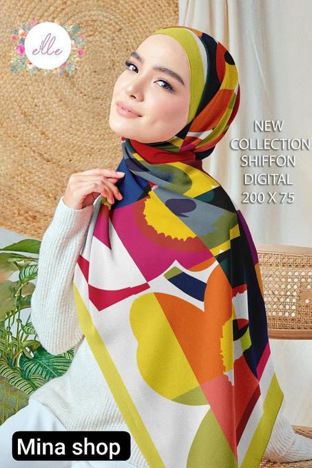 شـال كريب شيفون