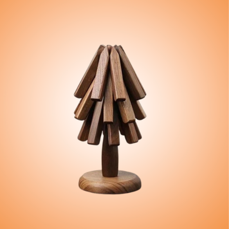 حوامل خشبية للأطباق الساخنة