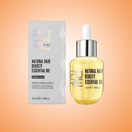 الزيت العطري الطبيعي لكثافة الشعر Natural Hair Density  ( للرجال والنساء)