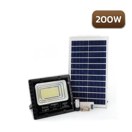 🔥💡 كشاف شمسي 200W – قوة وإضاءة ذكية بلا كهرباء!