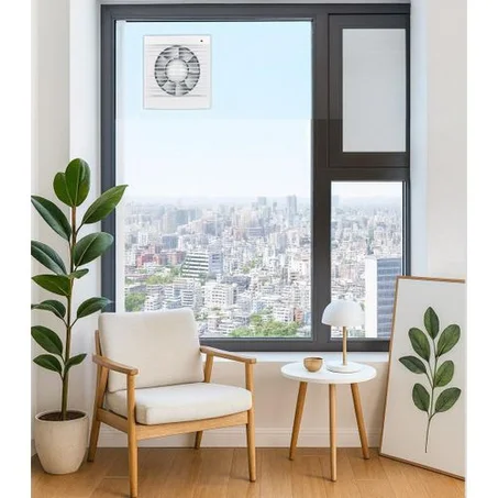 🌬️🔌 مروحة شفط الهواء FERRI FEE-10 – تهوية فعالة للحمام والمطبخ!