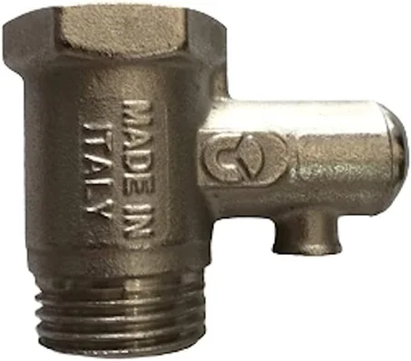 صمام أمان سخان كهربائي موثوق مقاس 1/2 بوصة صمام سخان مياه مصنوع في إيطاليا