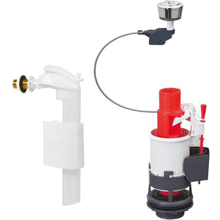 🚽🔧 ميكانيزم خزان المرحاض (Mécanisme WC) كامل – أداء قوي وتوفير في الماء