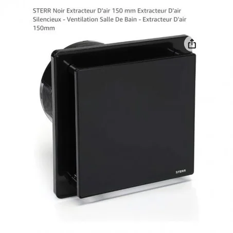 🌬️🖤 مروحة تهوية FERRI VF-B4-1 – تصميم عصري وأداء قوي!