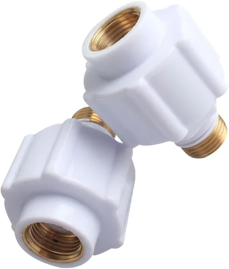 ارتيبيتر قطع غيار سخان المياه الكهربائية المضادة للكهرباء مع رؤوس ملولبة نحاسية عازلة مانعة للتسرب لسخانات المياه بالطاقة الشمسية 2.56 × 2.05 × 2.05 انش