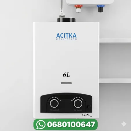 سخان ماء غازي ACITKA Collection سعة 6 لتر (6L)