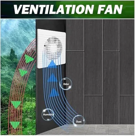 🌬️⚡ مروحة تهوية اقتصادية – قوة عالية مع استهلاك منخفض!