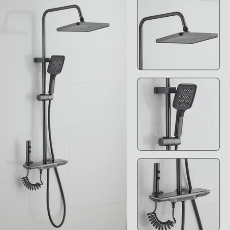 طقم دوش ذكي بنظام "البيانو"