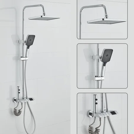 أطقم الدوش الذكية بنظام "البيانو"