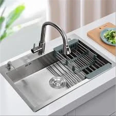 SM Evier inox lavabo de cuisine 60/45 cm ;evier cuisine