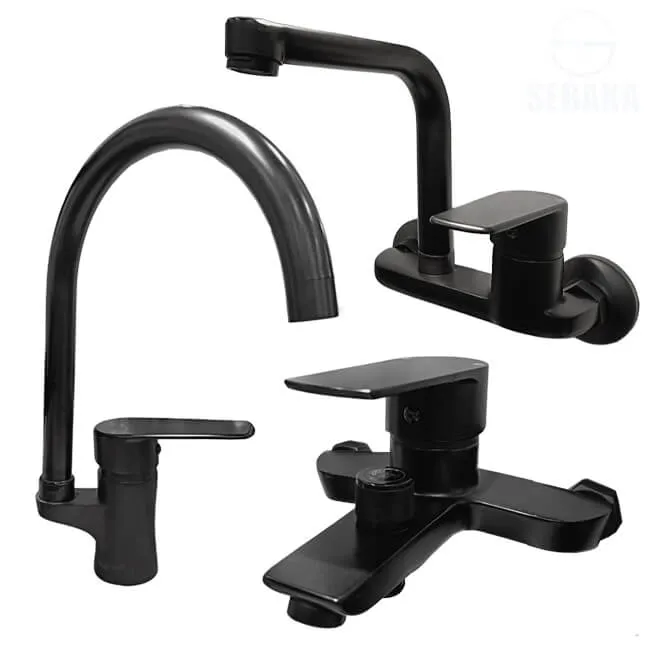 طقم خلاط اسود ديسبرج تصميم ألماني Black Design In Germany