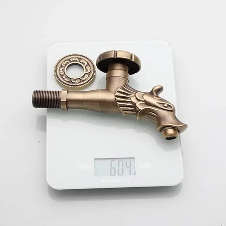 🟡 صنبور ماء بتصميم فاخر – رأس تنين 🐉