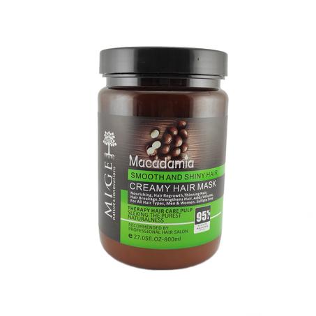 ماسک مو ماکادامیا برند میگ حجم 800 میلی لیتر