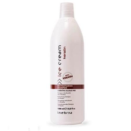Shampoing Ice Cream à la Keratin, SANS SULFATES 1L