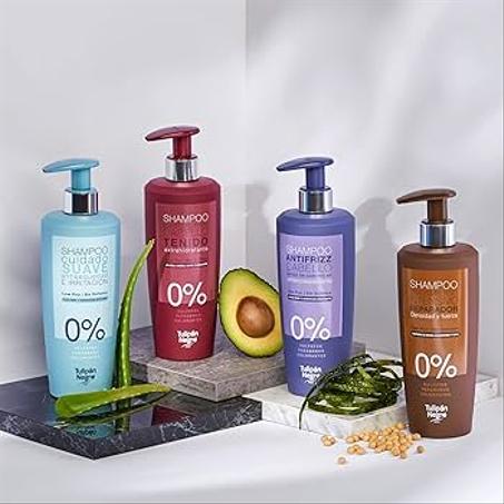 شامبو نيجرو للشعر الاسود المصبوغ بالكبريتات والبارابين من توليبان، 500 مل