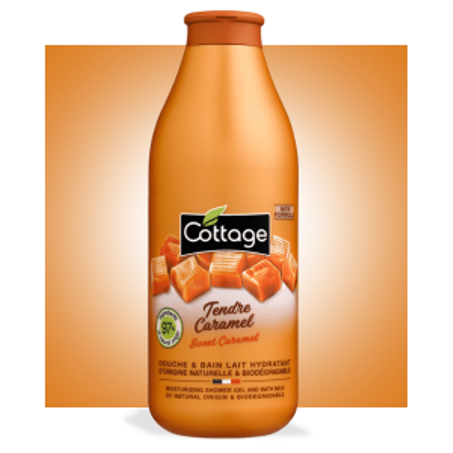 كوتج جل استحمام وحليب استحمام مرطب من كوتج - سموثي باشن 750 مل