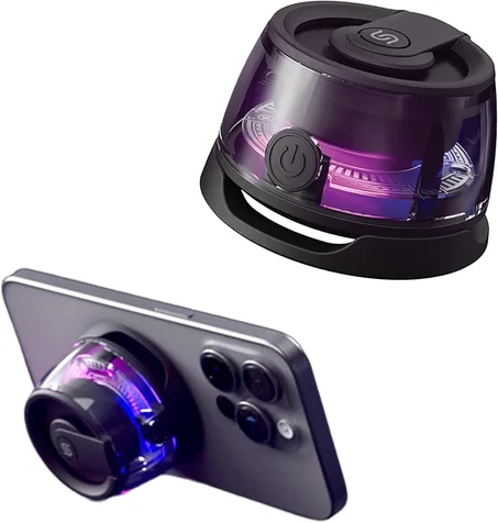 🎧 مكبّر الصوت المغناطيسي المقاوم للماء – Mini Bluetooth Speaker 💦🔊