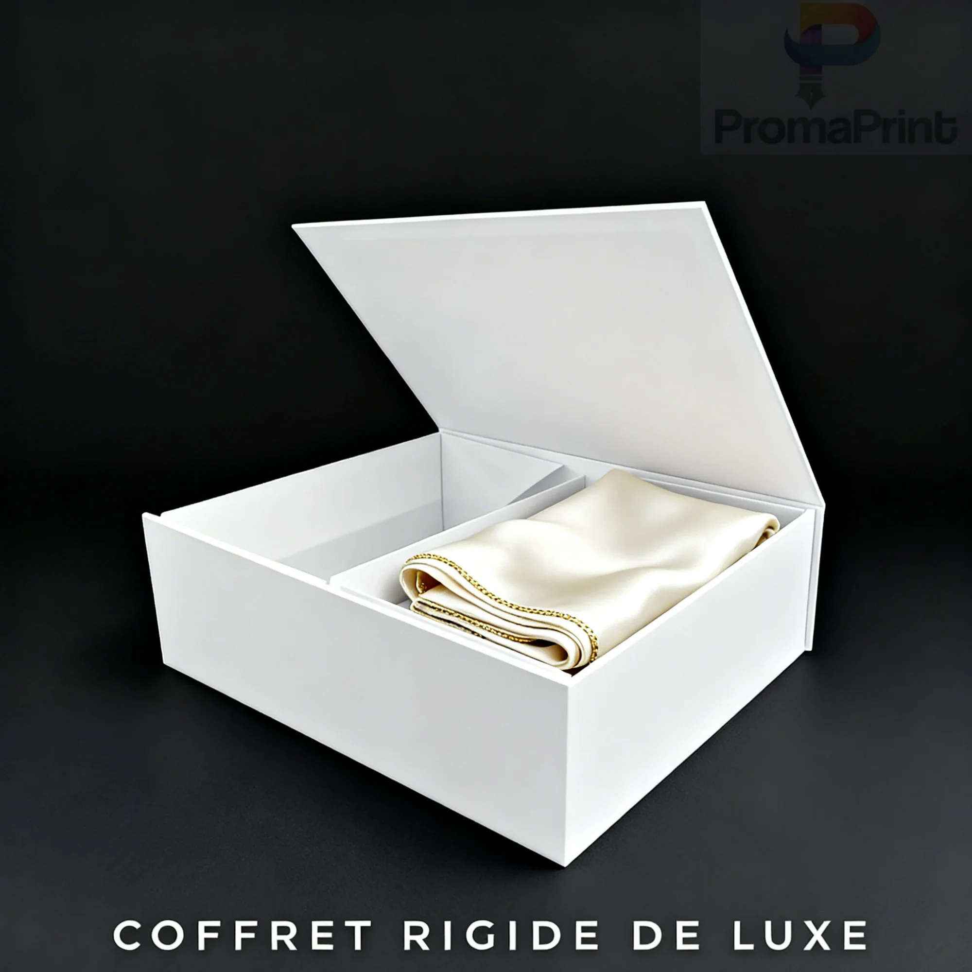 Coffret rigide de luxe - Fermeture aimantée-