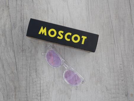 Moscot violet transparent