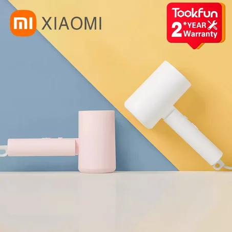 XIAOMI-secador de pelo portátil MIJIA H100, accesorio para el cuidado del cabello con iones de agua de Nanoe, secado rápido profesional, plegable, de viaje, 1600W