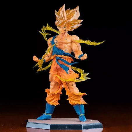 Figura de Acción de Son Goku, Figuritas de Modelo de Anime de Dragon Ball Super Saiyan