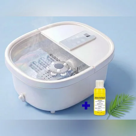 💆‍♀️"راحة فورية + إزالة الجلد الميت من أول استعمال ” سبا منزلي لراحة قدميك بدون تعب✨