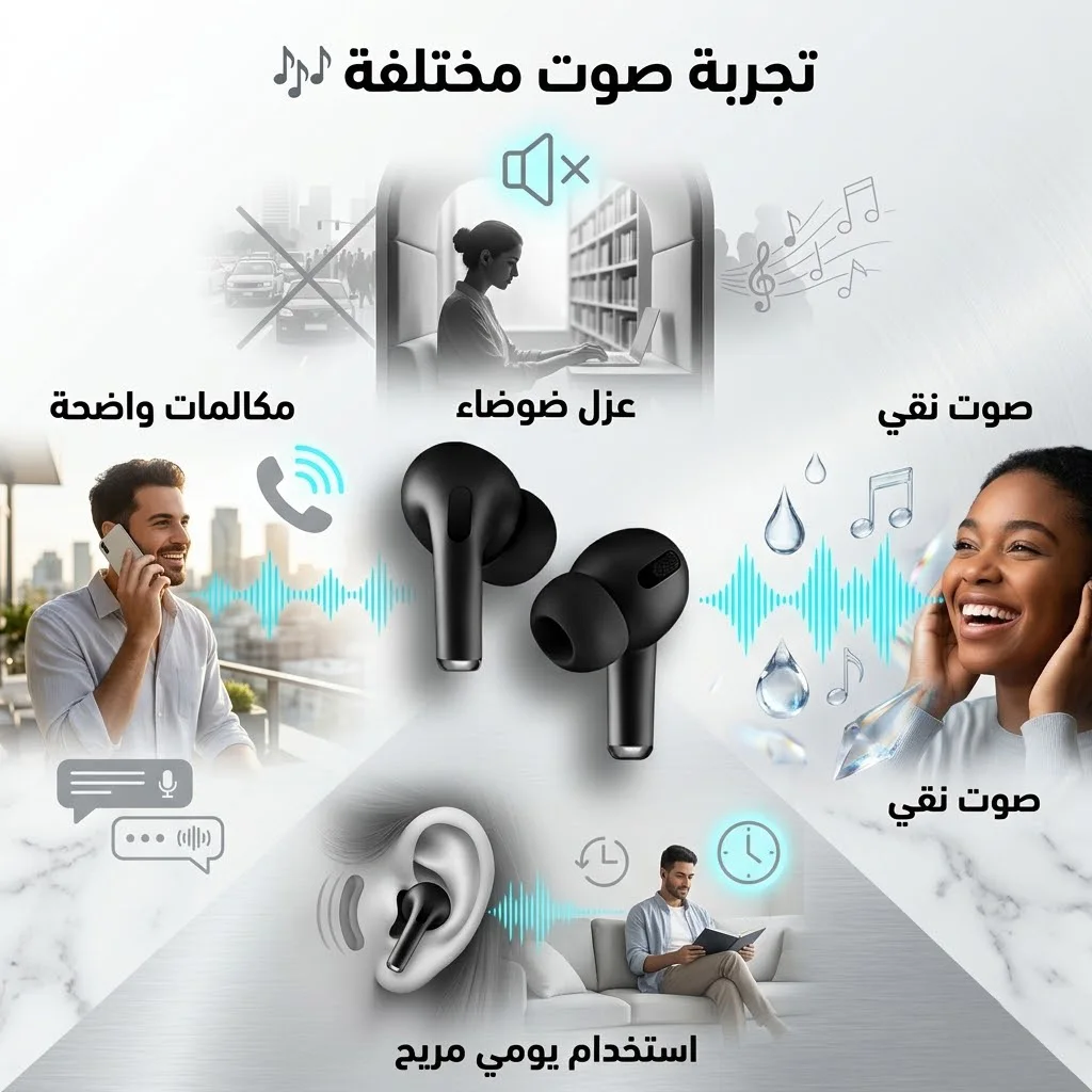 Airpods pro sim original Black