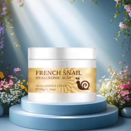 كريم بخلاصة الحلزون وحمض الهيالورونيك