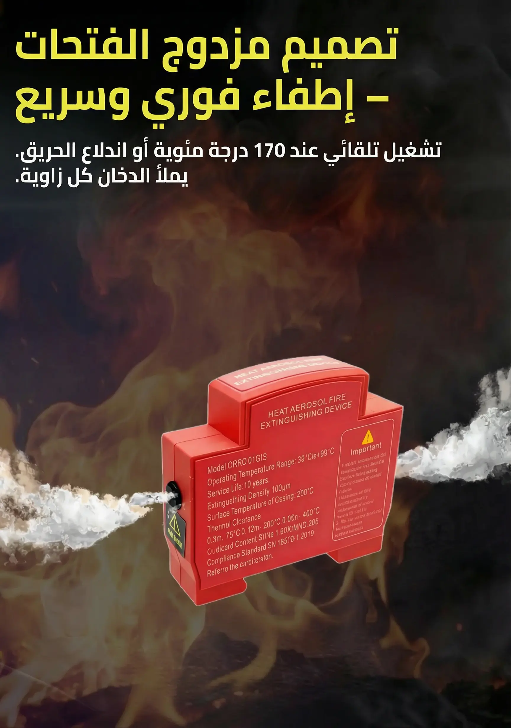 طفاية الحريق الأوتوماتيكية