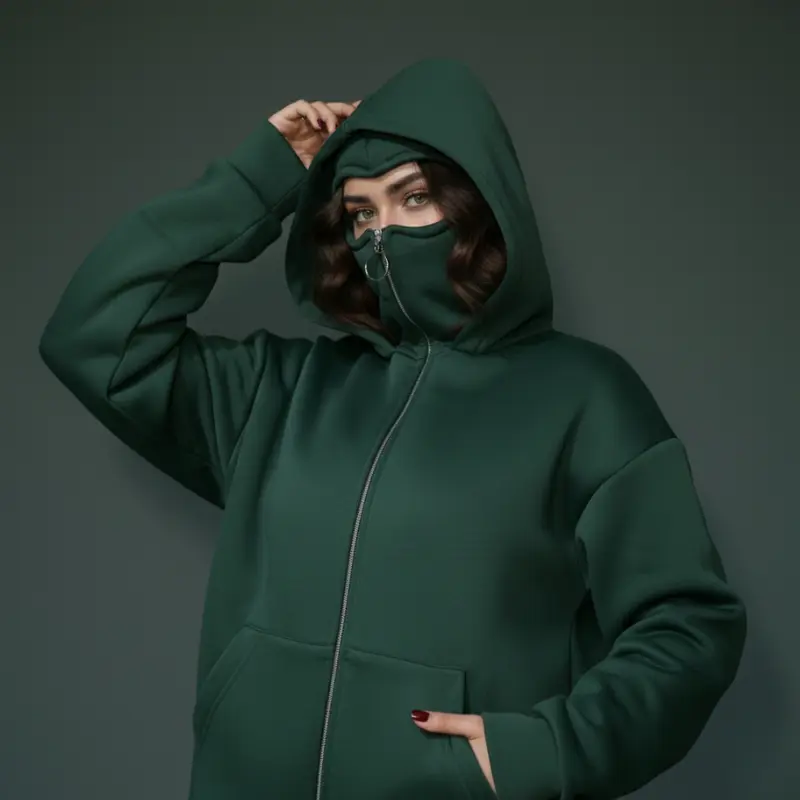 هودي نينجا بالاكلافا -  مع تغطية وجه كاملة