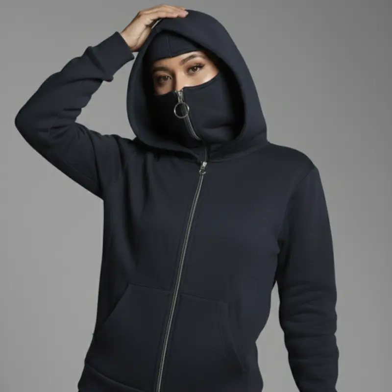 هودي نينجا بالاكلافا -  مع تغطية وجه كاملة